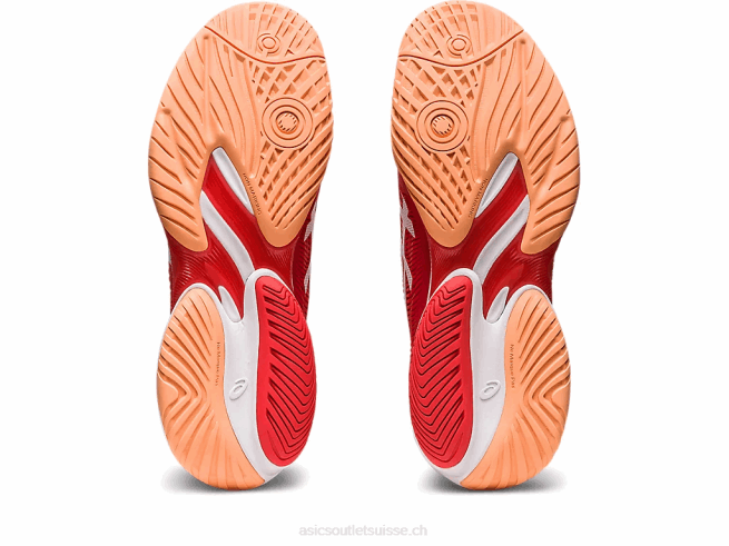 court ff 3 novak rouge feu/blanc Asics L6N0K63