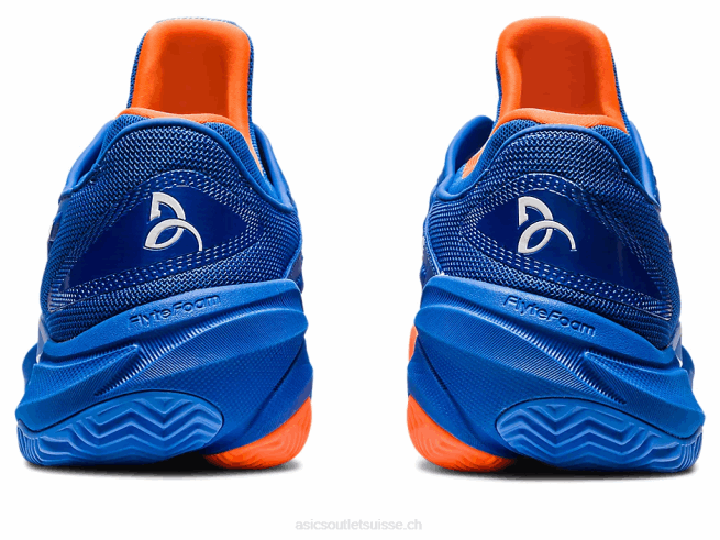 court ff 3 novak terre battue bleu thon/blanc Asics L6N0K568