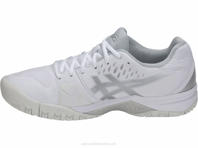 gel-challenger 12 blanc/argent Asics L6N0K2127