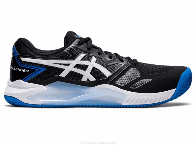gel-challenger 13 argile noir/bleu électrique Asics L6N0K1129
