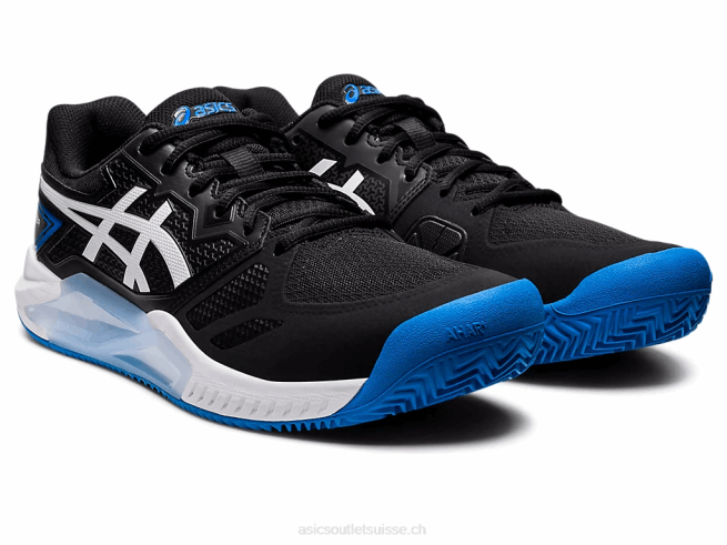 gel-challenger 13 argile noir/bleu électrique Asics L6N0K1129