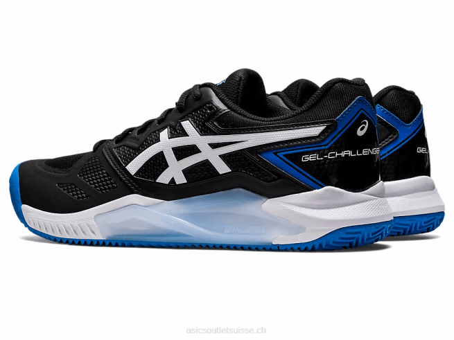 gel-challenger 13 argile noir/bleu électrique Asics L6N0K1129