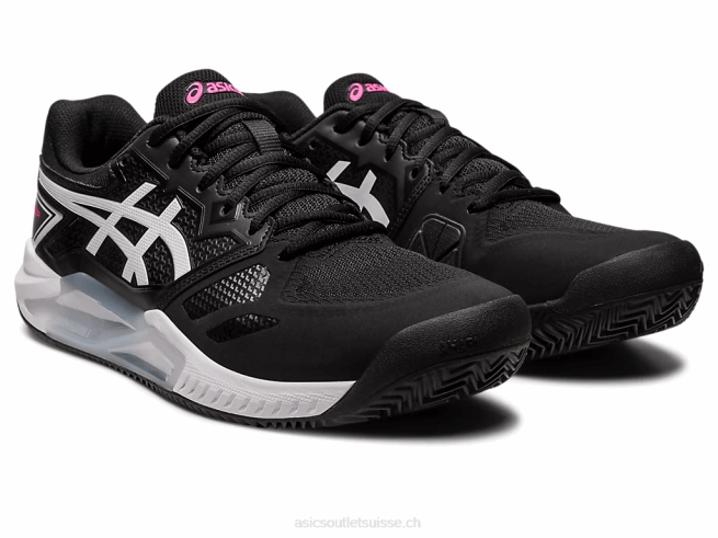 gel-challenger 13 argile noir/rose vif Asics L6N0K553