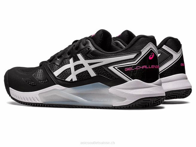gel-challenger 13 argile noir/rose vif Asics L6N0K553