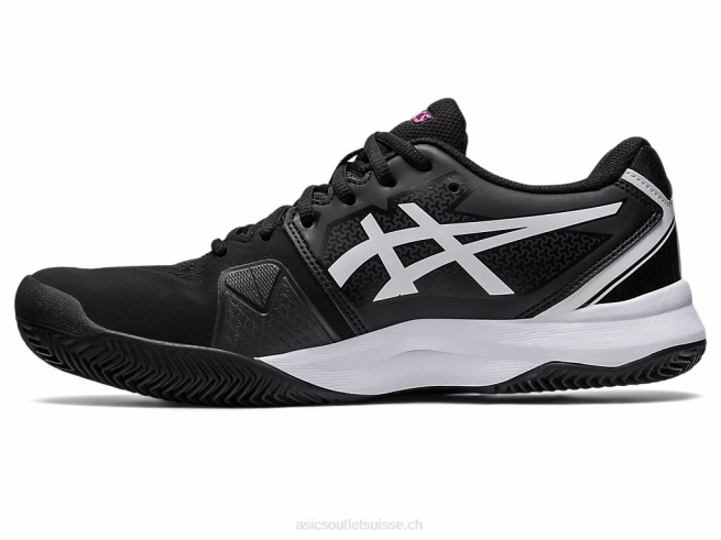 gel-challenger 13 argile noir/rose vif Asics L6N0K553