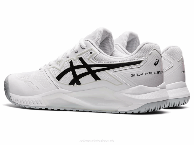 gel-challenger 13 blanc noir Asics L6N0K1037