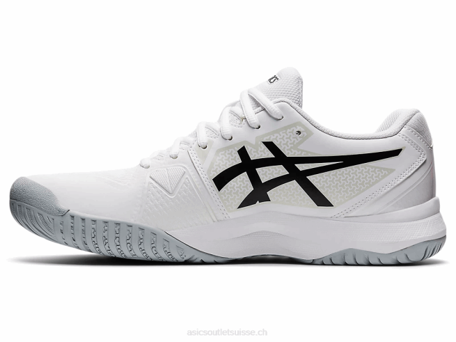 gel-challenger 13 blanc noir Asics L6N0K1037