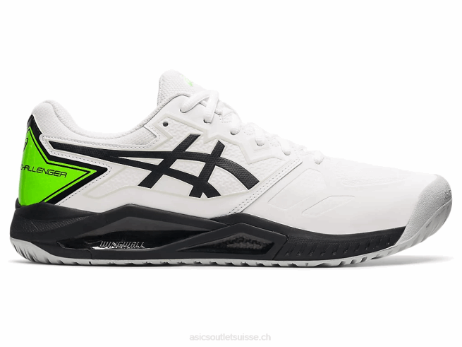 gel-challenger 13 gecko blanc/vert Asics L6N0K1161