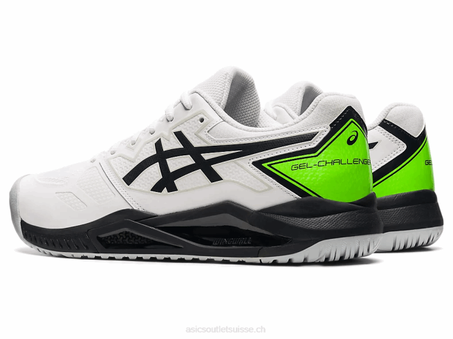 gel-challenger 13 gecko blanc/vert Asics L6N0K1161