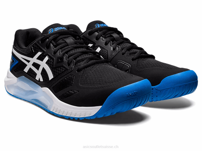 gel-challenger 13 noir/bleu électrique Asics L6N0K1163