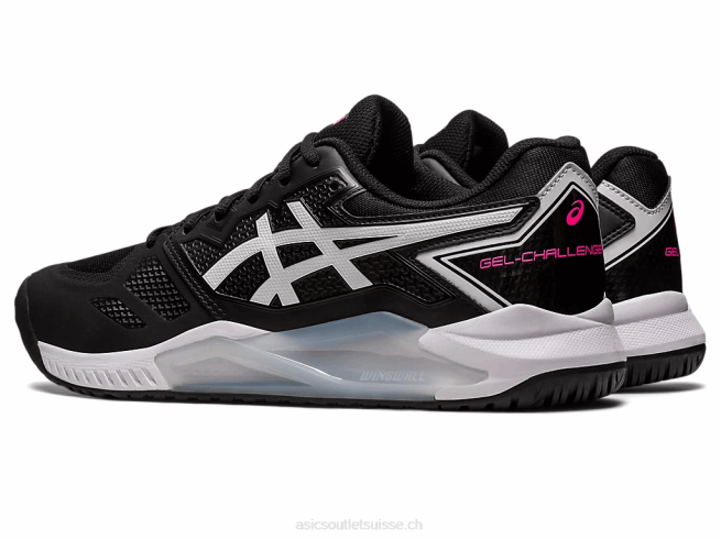 gel-challenger 13 noir/rose vif Asics L6N0K406