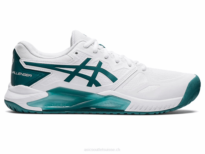 gel-challenger 13 pin blanc/velours Asics L6N0K1203