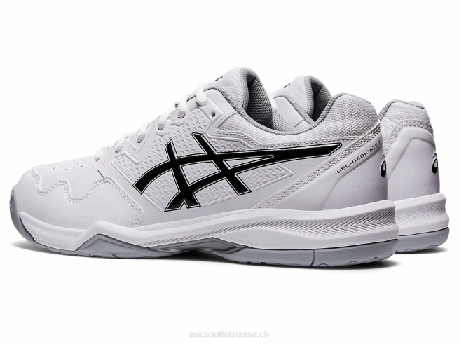gel-dédié 7 blanc noir Asics L6N0K1771