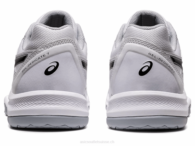 gel-dédié 7 blanc noir Asics L6N0K1771