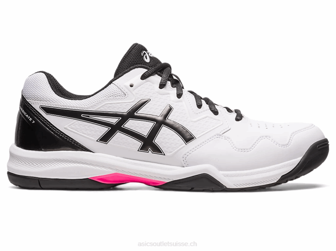 gel-dédié 7 blanc/rose vif Asics L6N0K517