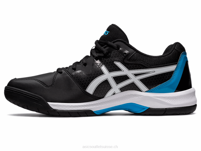 gel-dédié 7 noir/bleu île Asics L6N0K433