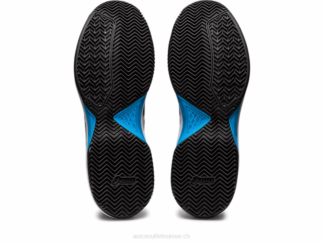 gel-dedicate 7 argile noir/bleu île Asics L6N0K494