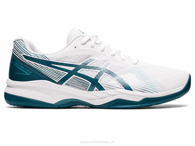 gel-jeu 8 pin blanc/velours Asics L6N0K1246