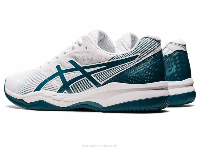 gel-jeu 8 pin blanc/velours Asics L6N0K1246