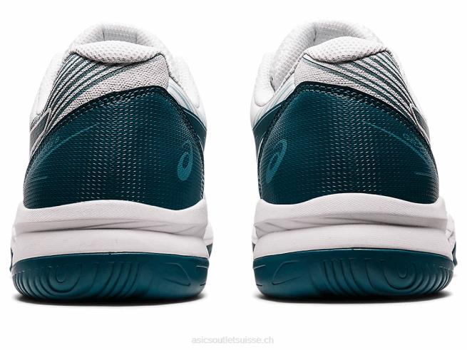 gel-jeu 8 pin blanc/velours Asics L6N0K1246