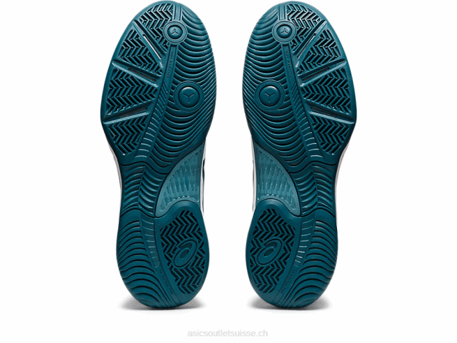 gel-jeu 8 pin blanc/velours Asics L6N0K1246