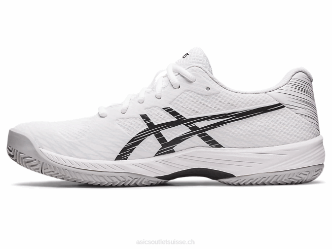 gel-jeu 9 argile/oc blanc noir Asics L6N0K432