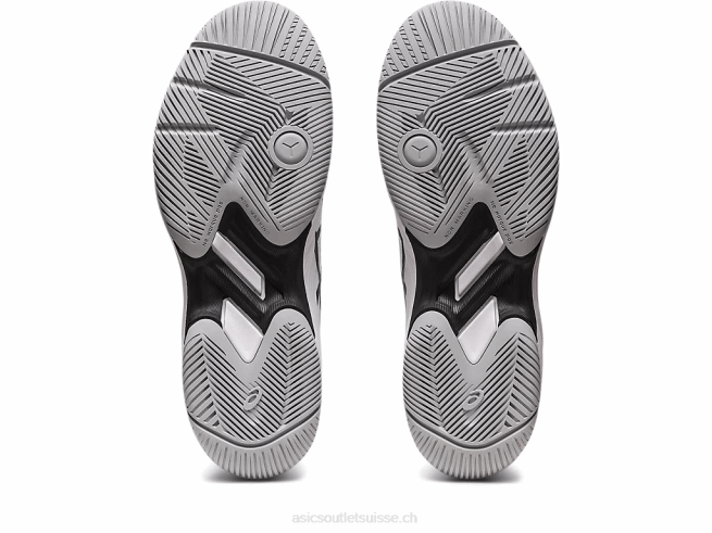 gel-jeu 9 blanc noir Asics L6N0K440