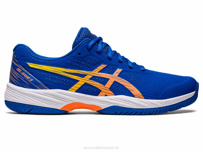 gel-jeu 9 bleu thon/pêche soleil Asics L6N0K97