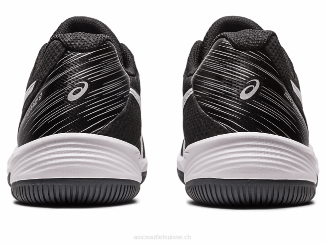 gel-jeu 9 noir/rose vif Asics L6N0K452