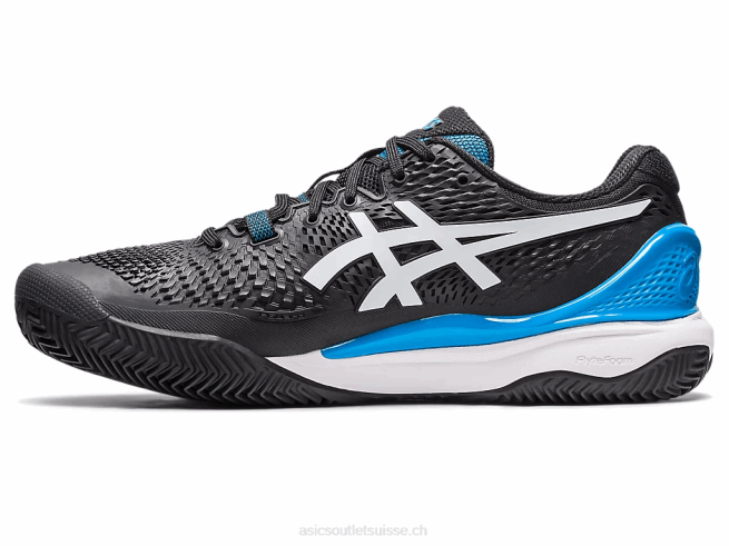 gel-résolution 9 argile noir blanc Asics L6N0K405