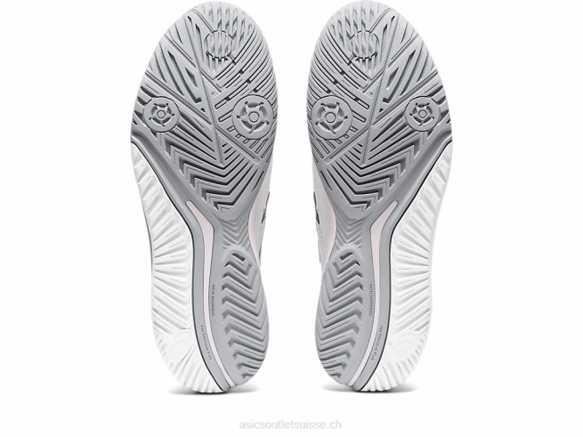 gel-résolution 9 blanc noir Asics L6N0K354