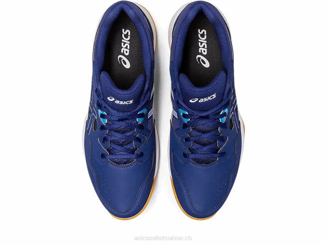 gel-renma bleu indigo/blanc Asics L6N0K378