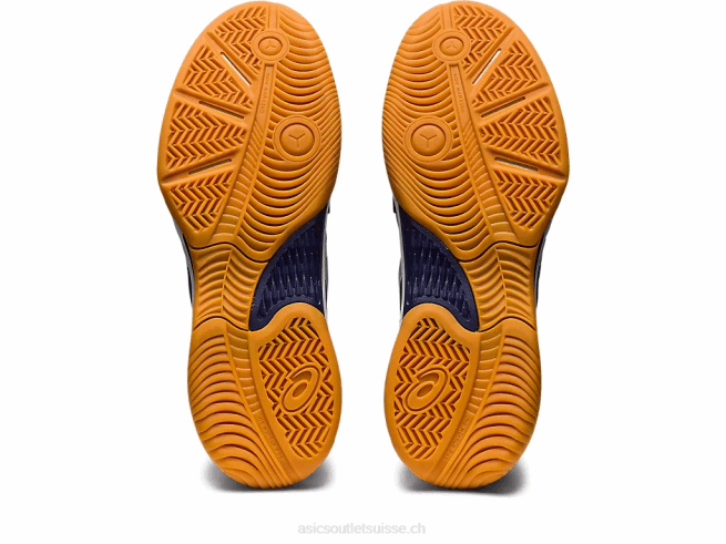 gel-renma bleu indigo/blanc Asics L6N0K378