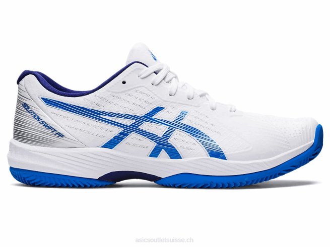 solution d'argile rapide ff blanc/bleu électrique Asics L6N0K1107