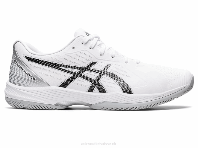 solution rapide ff blanc noir Asics L6N0K1065