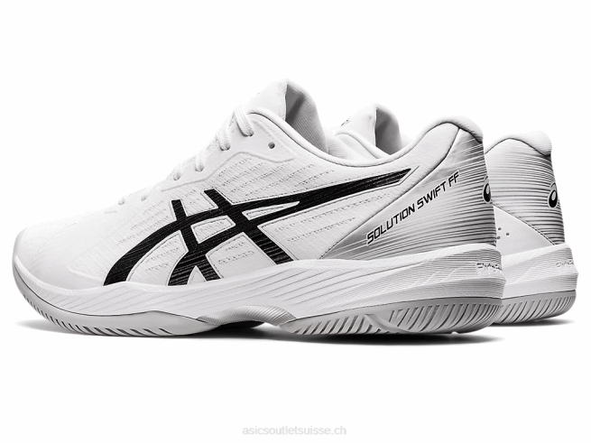 solution rapide ff blanc noir Asics L6N0K1065