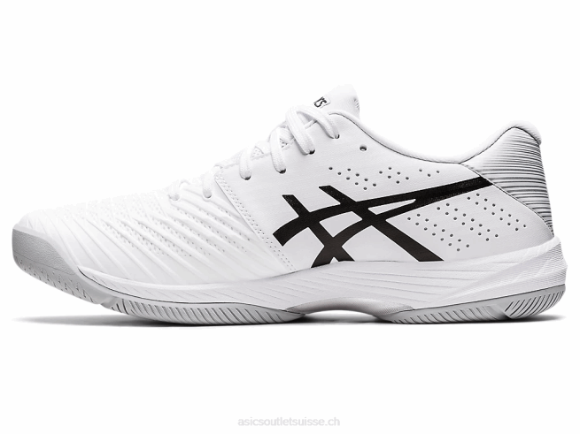 solution rapide ff blanc noir Asics L6N0K1065