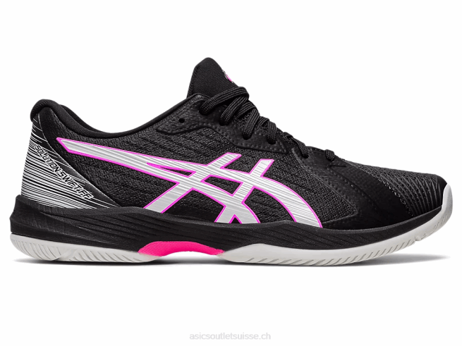 solution rapide ff noir/rose vif Asics L6N0K513