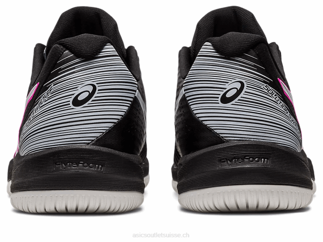 solution rapide ff noir/rose vif Asics L6N0K513