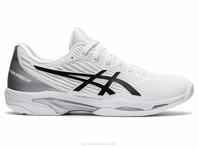 vitesse de solution ff 2 blanc noir Asics L6N0K590