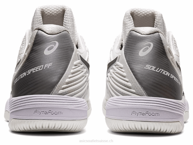 vitesse de solution ff 2 blanc noir Asics L6N0K590