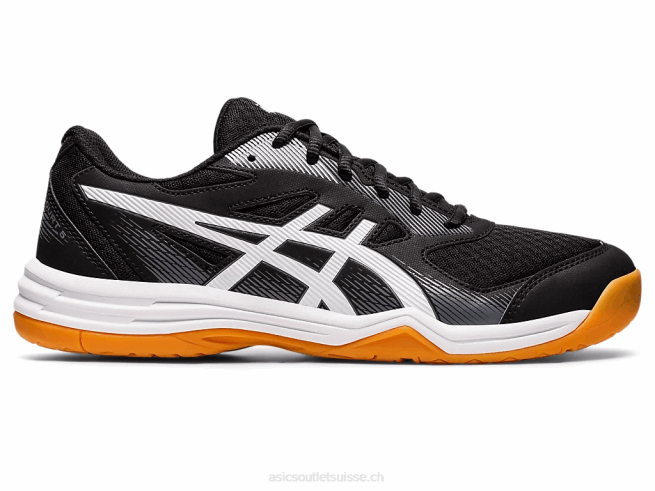 en cour 5 noir blanc Asics L6N0K1200