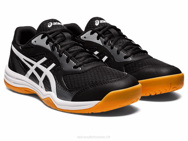 en cour 5 noir blanc Asics L6N0K1200