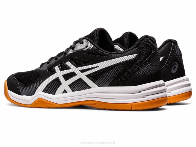 en cour 5 noir blanc Asics L6N0K1200
