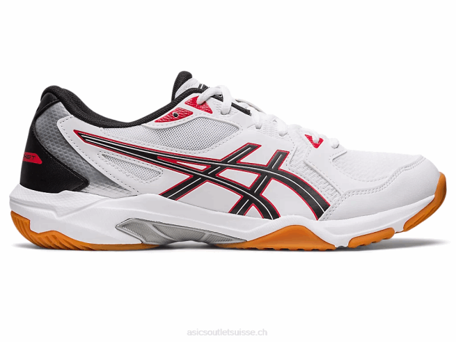 gel-fusée 10 blanc/rouge classique Asics L6N0K31