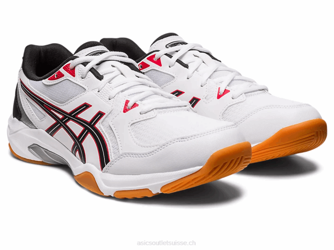 gel-fusée 10 blanc/rouge classique Asics L6N0K31