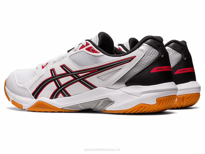 gel-fusée 10 blanc/rouge classique Asics L6N0K31