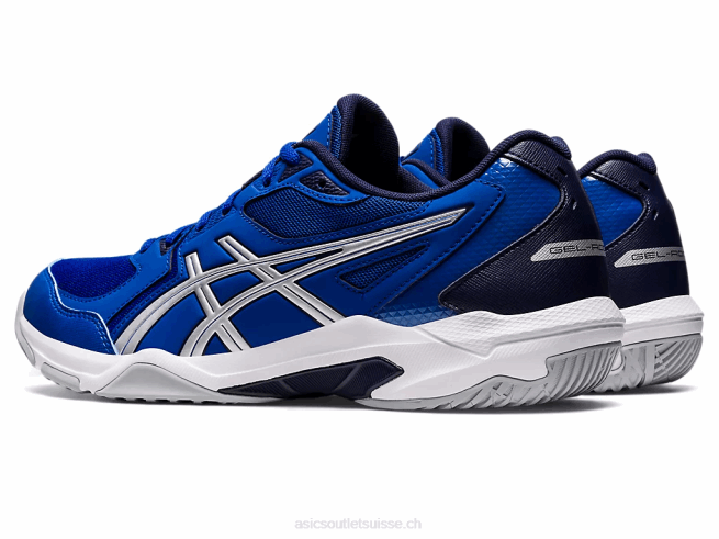 gel-fusée 10 bleu/argent pur Asics L6N0K897