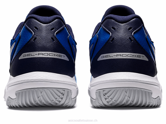 gel-fusée 10 bleu/argent pur Asics L6N0K897