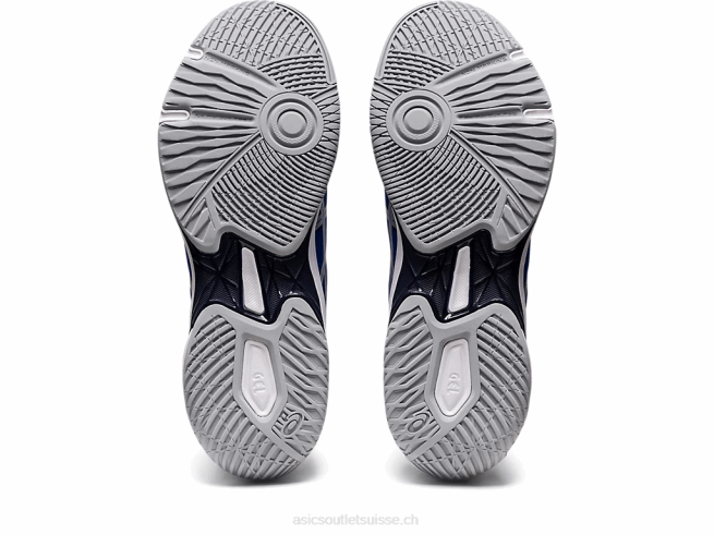 gel-fusée 10 bleu/argent pur Asics L6N0K897